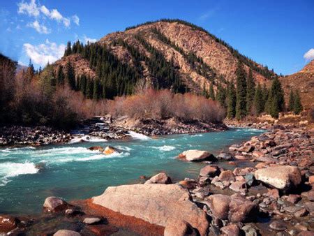 Mountain ranges and peaks of Kazakhstan