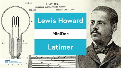 Lewis Howard Latimer Life Story: Inventor and Innovator - YouTube