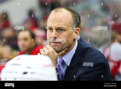 Detroit Red Wings head coach Jeff Blashill during the NHL game Stock Photo - Alamy