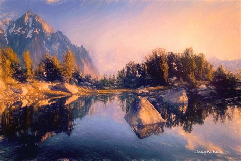 Digital Color Pencil Drawing of Center Basin by Charles W.… | Flickr