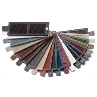 Images: Mid-America Vinyl Shutters Color Sample Kit