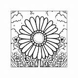 Premium Vector  Daisy Flower coloring Pages outline vector For sketch template