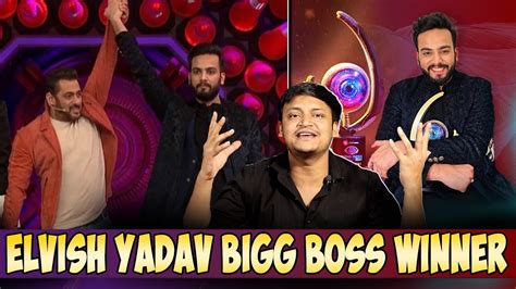 ELVISH YADAV BIGG BOSS WINNER 😍|| WILDCARD ने जीत कर बनाया History 🔥 ...