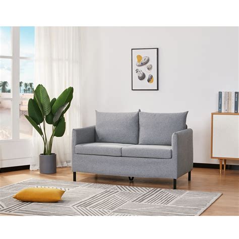 Borders 2-Seater Sofa (Light Gray) - Furniture Source Philippines