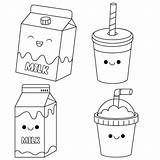 Premium Vector  Milk And Cappuccino Cartoon Character coloring Page sketch template