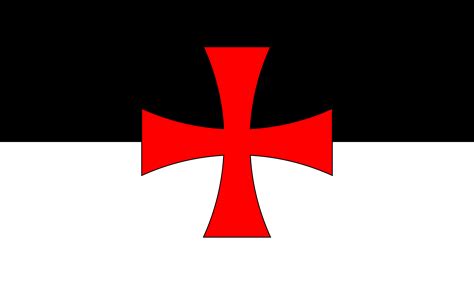 Knights Templar Crusaders Cross Flag 150 x 90cm - Custom Flag Australia