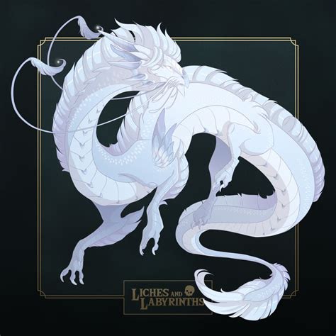 Silver Dragon by Mythka on DeviantArt | Creature concept art, Asian ...