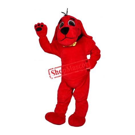 Clifford the Big Red Dog Mascot Costume