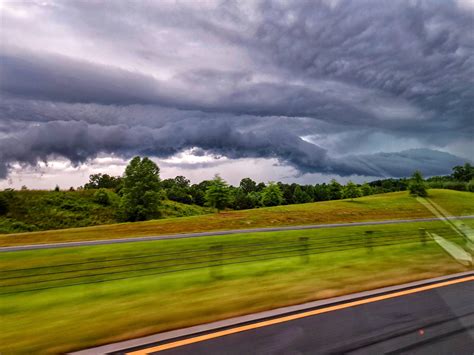 Are these shelf clouds? : CLOUDS