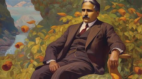 Premium AI Image | Portrait of Doctor Allama Muhammad Iqbal The national poet of Pakistan