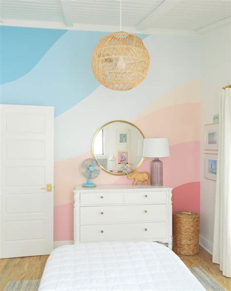 Painting A DIY Wall Mural | Young House Love | Girls room paint, Girl bedroom walls, Room wall ...