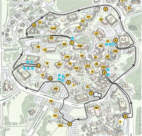 Ucf Campus Map