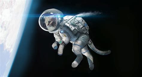 Cat Astronaut Wallpaper (69+ images)