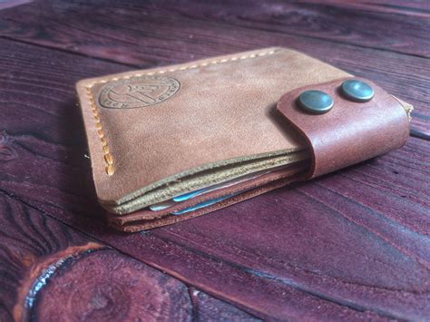 PDF leather wallet template pattern minimalist wallet | Etsy in 2021 ...