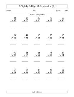 Free Math Worksheets by Math-Drills