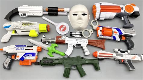 Army Military Rifle Gun & Toy Shot Gun with Nerf Guns - Toy Mask and 3D ...