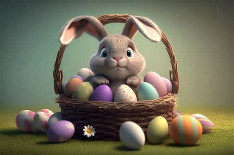 Easter Bunny Desktop Wallpaper