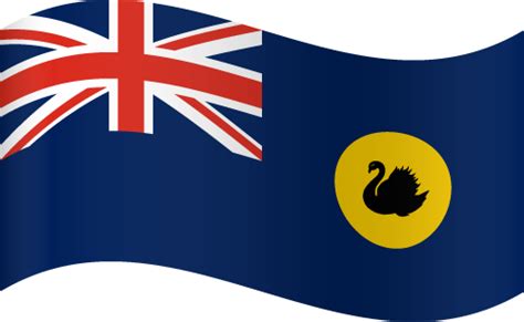 Printable Flags of Western Australia | Vector World Flags