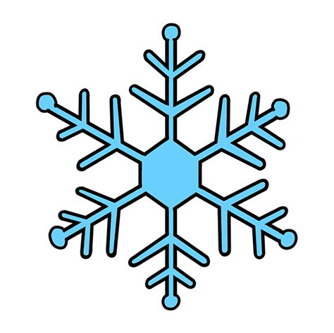 Cute Easy Snowflake Drawing – Warehouse of Ideas