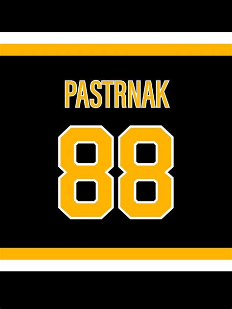 "David Pastrnak Jersey" Poster by Jayscreations | Redbubble