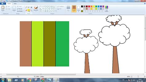 Using Color Picker in MS Paint - YouTube