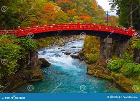 Sacred Bridge Shinkyo Nikko Stock Images by Megapixl