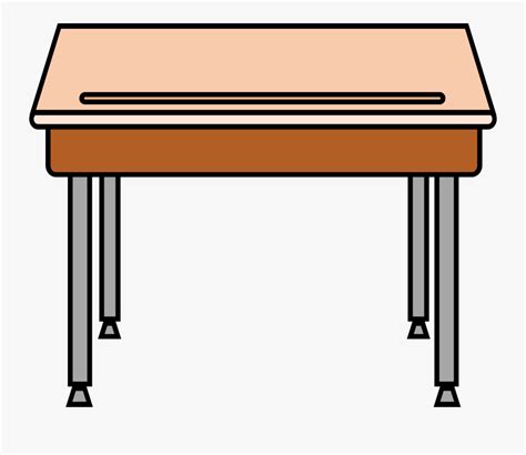 Classroom Clipart Table - Desk Clipart , Free Transparent Clipart - ClipartKey