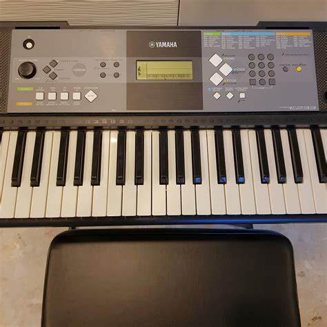 Yamaha PSR-E233 Keyboard, bundled with stool and stand, Hobbies & Toys ...