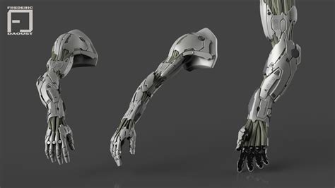 Mechanical arm, Frederic Daoust | Mechanical arm, Robots concept, Robot