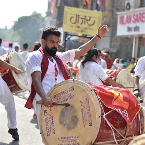 Gajar Dhol Tasha Pathak at Girgaon Shobha Yatra | Tasha, Army wallpaper ...