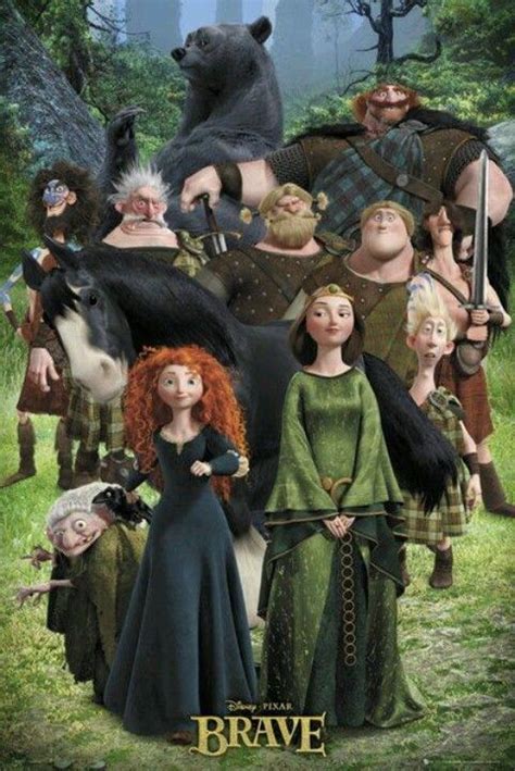 Pin by Juleigh Ånne on Magical Disney | Disney movie posters, Brave movie, Disney posters