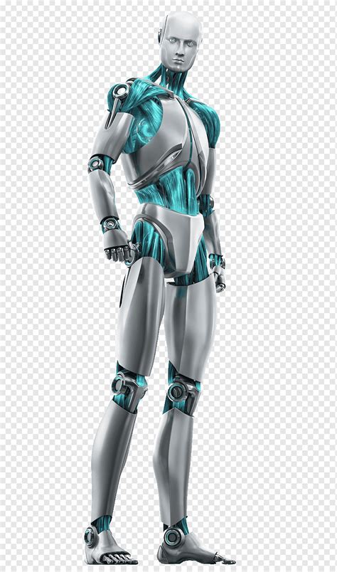 Droid robot illustration, Humanoid robot ESET Internet Security ...