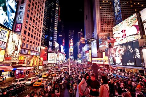 Times Square with Broadway Theaters – Stock Editorial Photo © duha127 ...