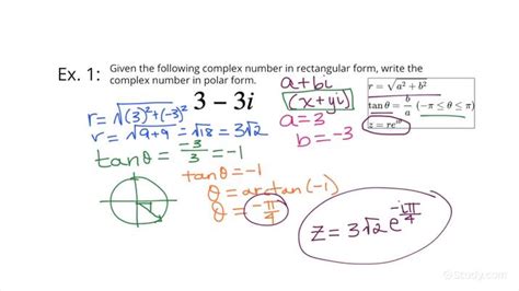 How to Convert Complex Numbers from Rectangular to Polar Form ...