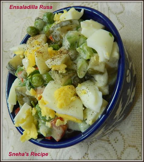 Ensaladilla Rusa#FoodieExtravaganza - Sneha's Recipe