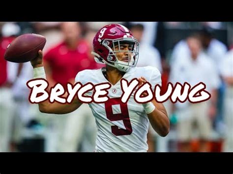 Bryce Young Highlights | University of Alabama - YouTube