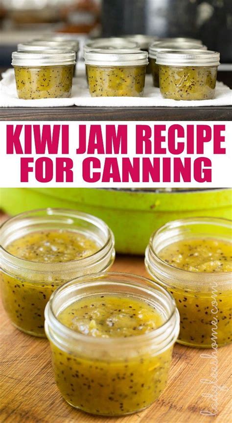 Kiwi Jam Recipe | Recipe | Jam recipes, Kiwi recipes, Kiwi jam