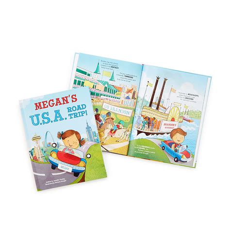 Personalized USA Road Trip Book | 50 States, Childrens Book | UncommonGoods