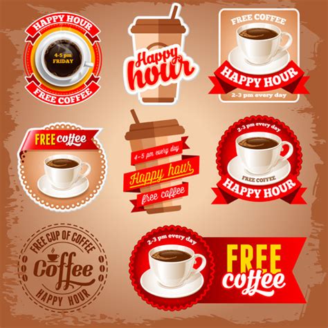 Coffee labels template free vector download (32,678 Free vector) for ...