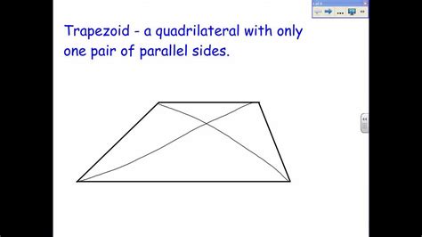 Trapezoid Properties - YouTube