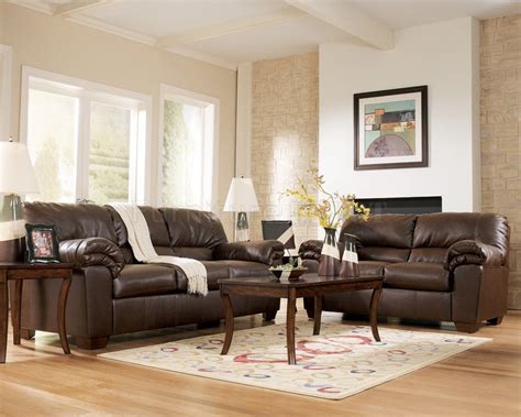 i like this leather set | Living room colors, Brown couch living room, Brown living room decor