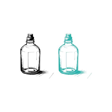 Premium Vector | Vintage medicine bottle vector