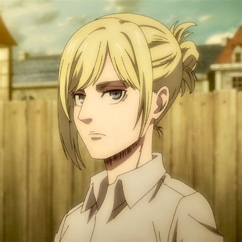 annie leonhart | serious | Annie leonhart, Attack on titan, Female titan