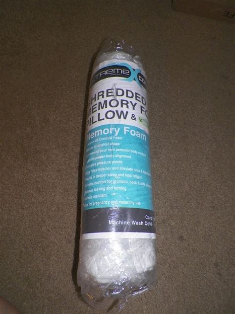 mygreatfinds: Sleep Comfortably With The Shredded Memory Foam Pillow By Xtreme Comforts Review