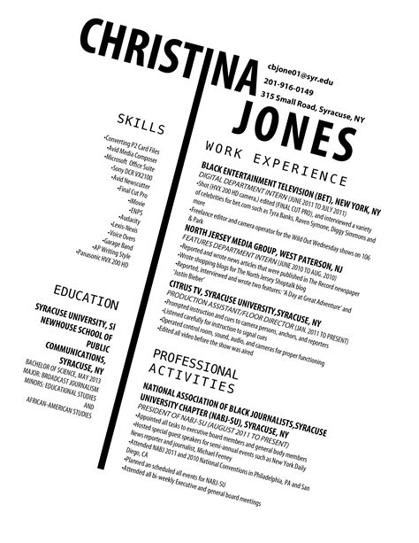 jonesresume03 Portfolio Web, Portfolio Resume, Portfolio Design, Resume Layout, Resume Format ...