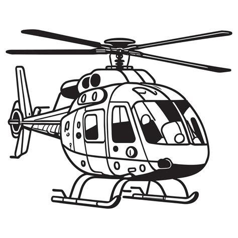 This is a Flying Helicopter Vector Silhouette, helicopter vector lineart. 24664423 Vector Art at ...