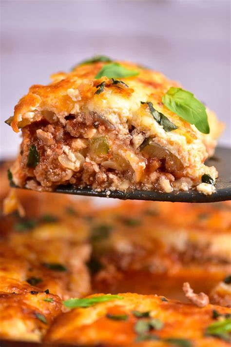 The BEST Keto Zucchini Lasagna (not watery!) - The Big Man's World