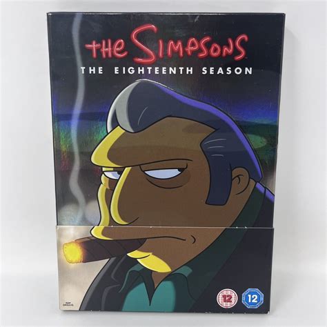 The Simpsons Season 18 DVD Box Set Complete Eighteenth 18th Series ...