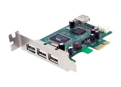 StarTech.com 4 Port USB 2.0 PCIe Card - Low Profile - PEXUSB4DP ...