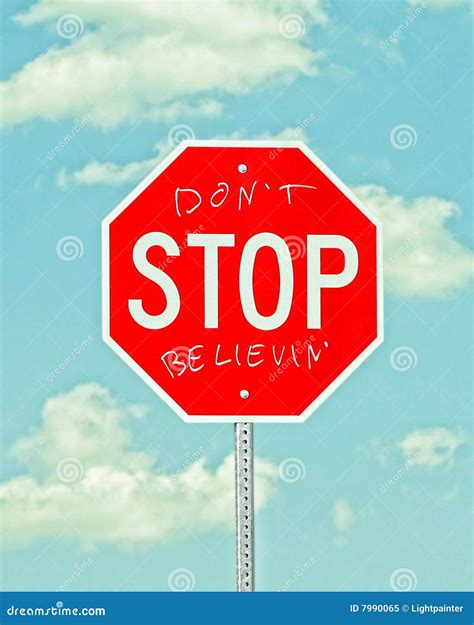 Stop Sign with Graffiti on it Stock Image - Image of stop, sign: 7990065